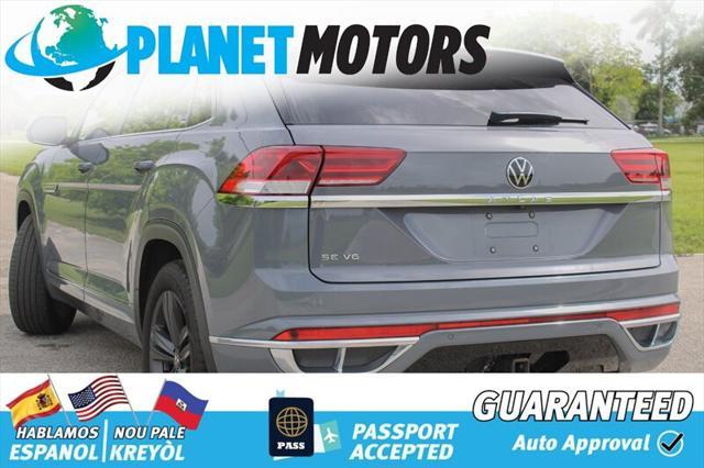 used 2021 Volkswagen Atlas Cross Sport car, priced at $19,299