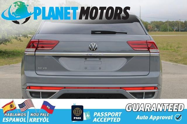 used 2021 Volkswagen Atlas Cross Sport car, priced at $19,299