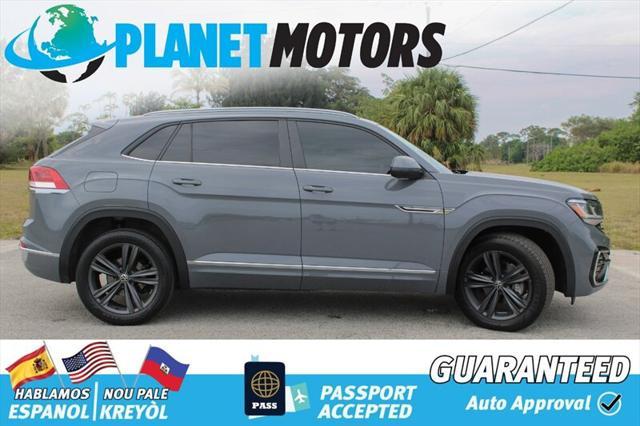 used 2021 Volkswagen Atlas Cross Sport car, priced at $19,299