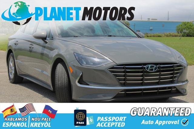 used 2021 Hyundai Sonata car, priced at $14,999