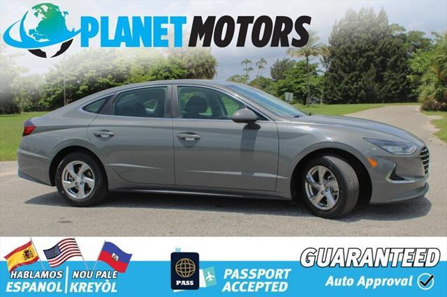 used 2021 Hyundai Sonata car, priced at $14,999