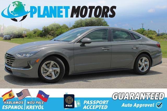 used 2021 Hyundai Sonata car, priced at $14,999