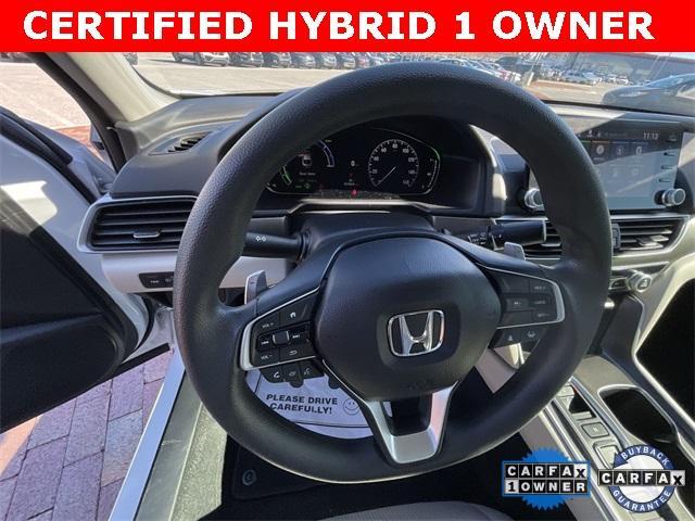 used 2022 Honda Accord Hybrid car, priced at $25,685