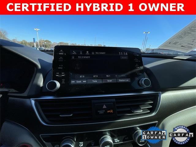 used 2022 Honda Accord Hybrid car, priced at $25,685