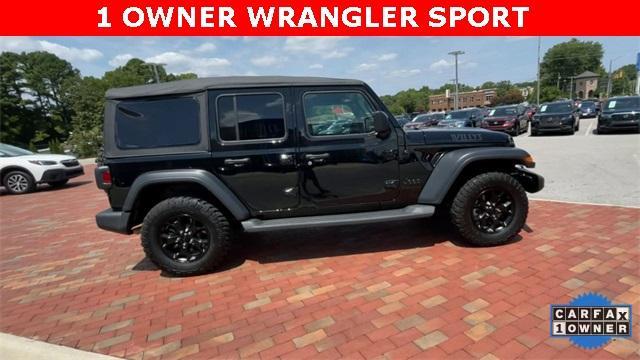 used 2023 Jeep Wrangler car, priced at $34,588