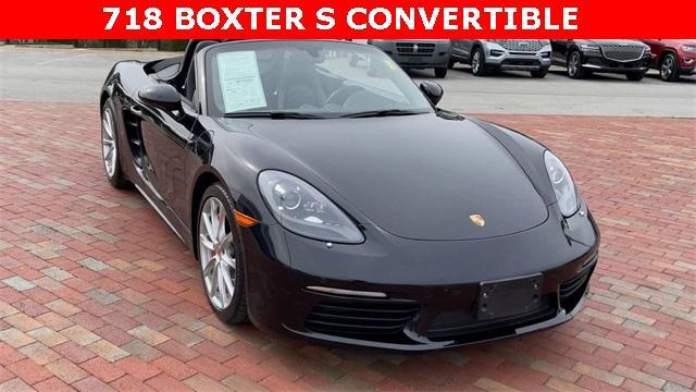 used 2018 Porsche 718 Boxster car, priced at $47,952