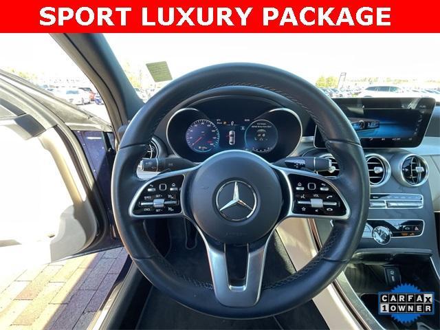 used 2021 Mercedes-Benz C-Class car, priced at $28,988