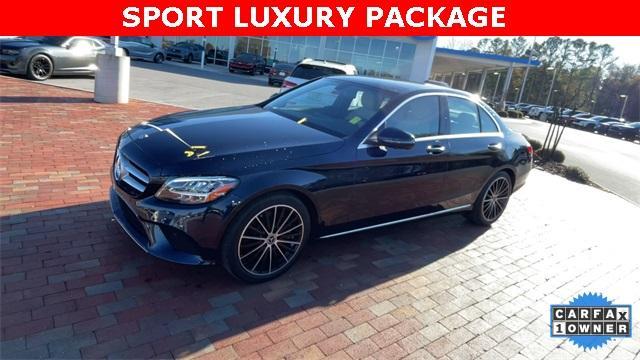 used 2021 Mercedes-Benz C-Class car, priced at $28,988