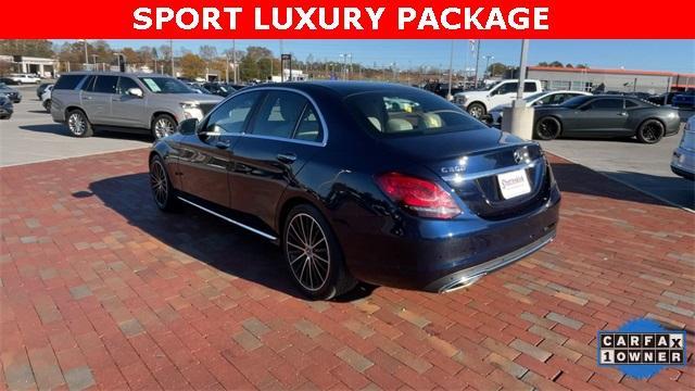 used 2021 Mercedes-Benz C-Class car, priced at $28,988