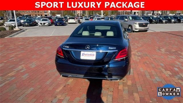 used 2021 Mercedes-Benz C-Class car, priced at $28,988