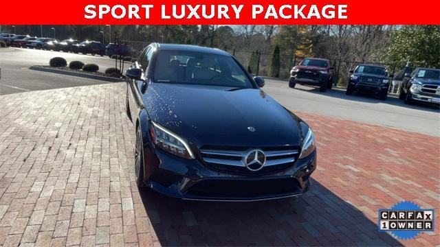 used 2021 Mercedes-Benz C-Class car, priced at $28,988