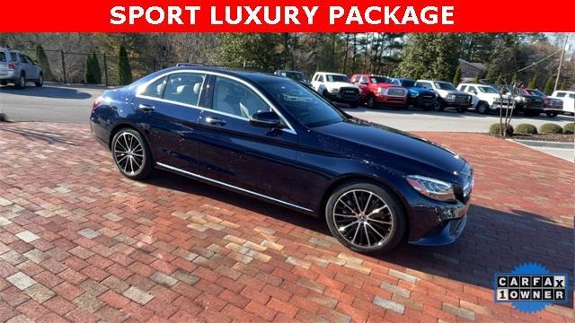 used 2021 Mercedes-Benz C-Class car, priced at $28,988