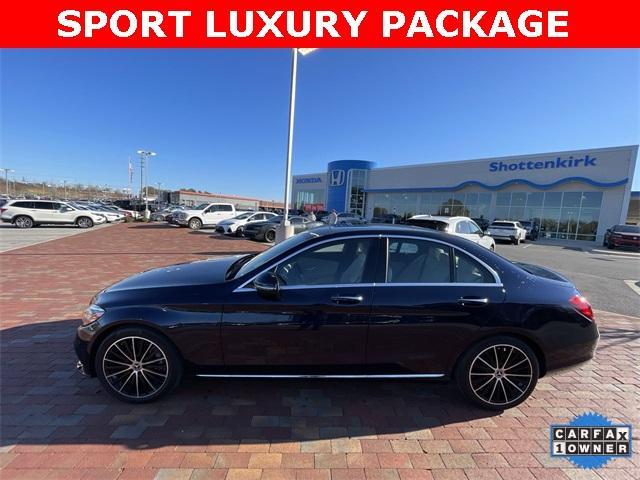 used 2021 Mercedes-Benz C-Class car, priced at $28,988