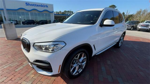 used 2021 BMW X3 car, priced at $27,997