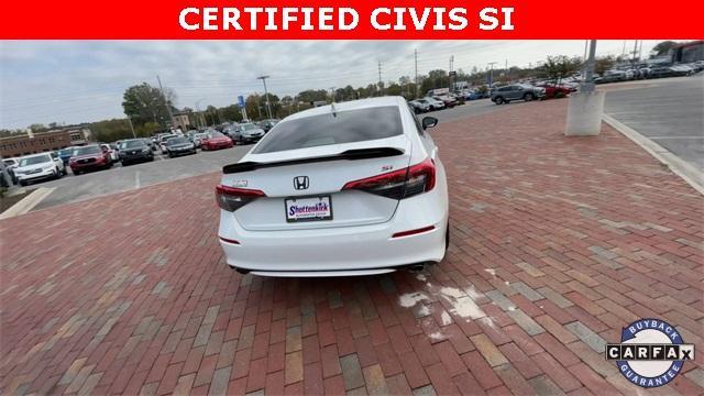 used 2022 Honda Civic Si car, priced at $29,721