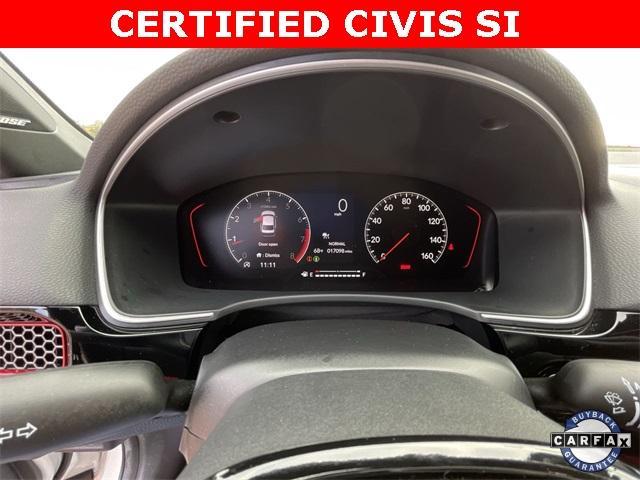 used 2022 Honda Civic Si car, priced at $29,721