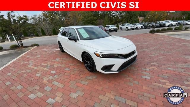 used 2022 Honda Civic Si car, priced at $29,721