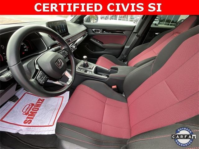 used 2022 Honda Civic Si car, priced at $29,721