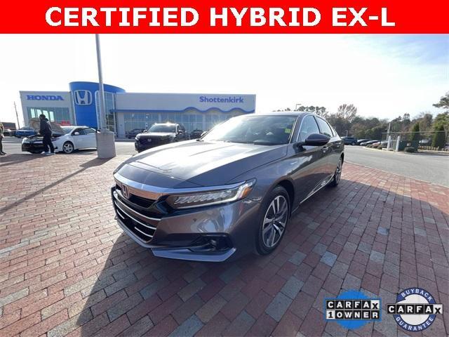 used 2022 Honda Accord Hybrid car, priced at $26,607