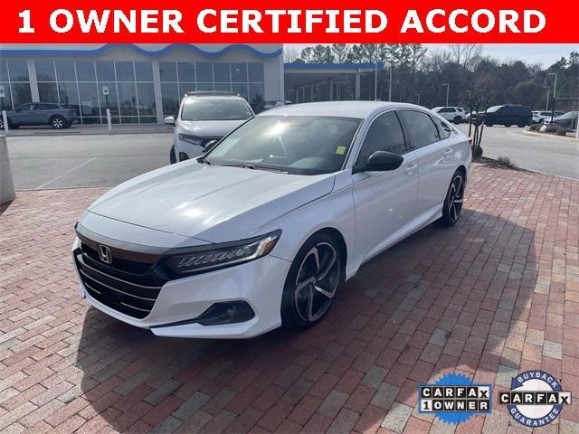 used 2021 Honda Accord car, priced at $23,788