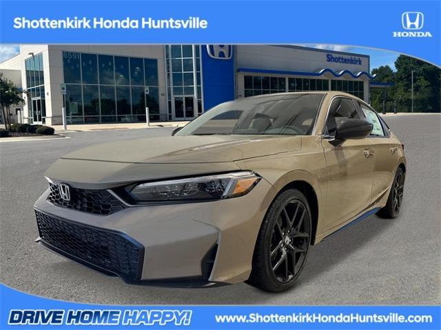 new 2025 Honda Civic car, priced at $29,055