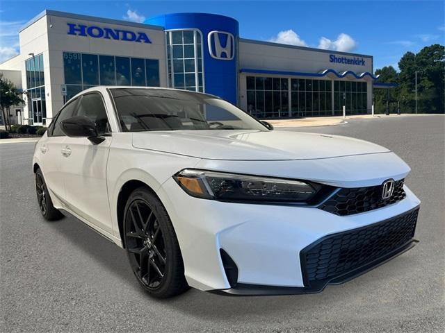 new 2025 Honda Civic car, priced at $29,055