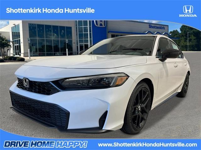 new 2025 Honda Civic car, priced at $29,055
