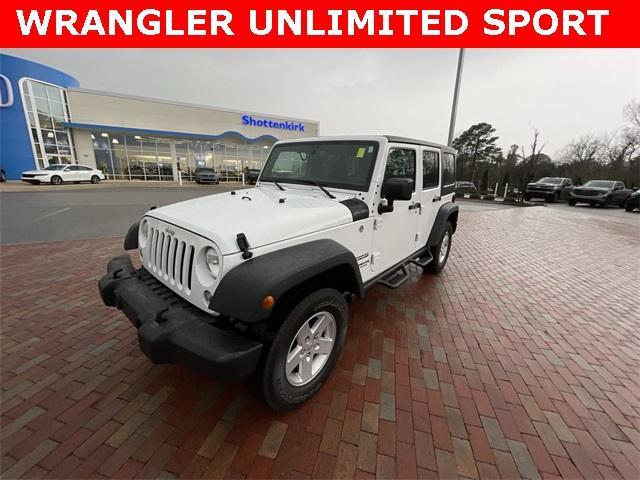 used 2017 Jeep Wrangler Unlimited car, priced at $26,661