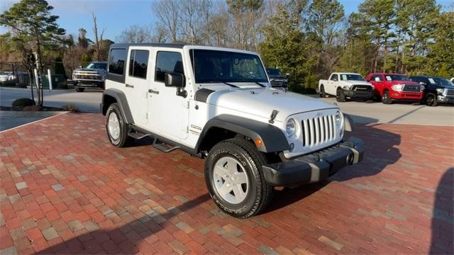 used 2017 Jeep Wrangler Unlimited car, priced at $26,661