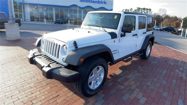 used 2017 Jeep Wrangler Unlimited car, priced at $26,661