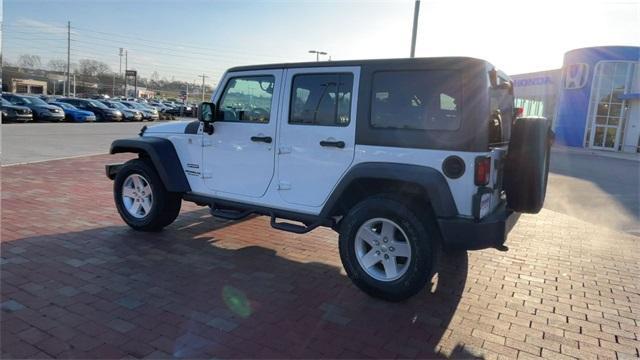 used 2017 Jeep Wrangler Unlimited car, priced at $26,661