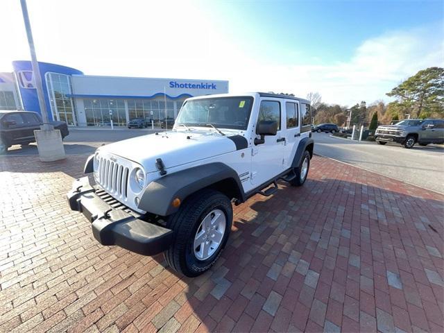 used 2017 Jeep Wrangler Unlimited car, priced at $26,661