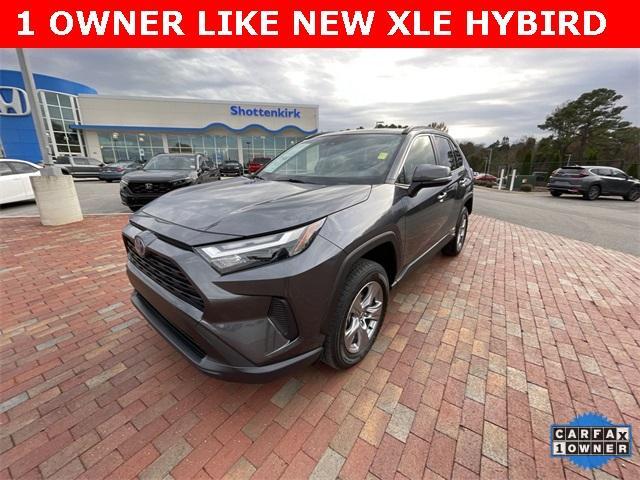 used 2022 Toyota RAV4 Hybrid car, priced at $32,588