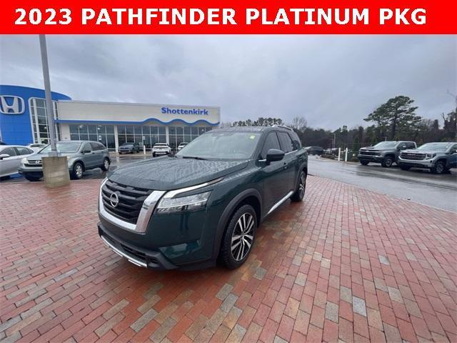 used 2023 Nissan Pathfinder car, priced at $38,988