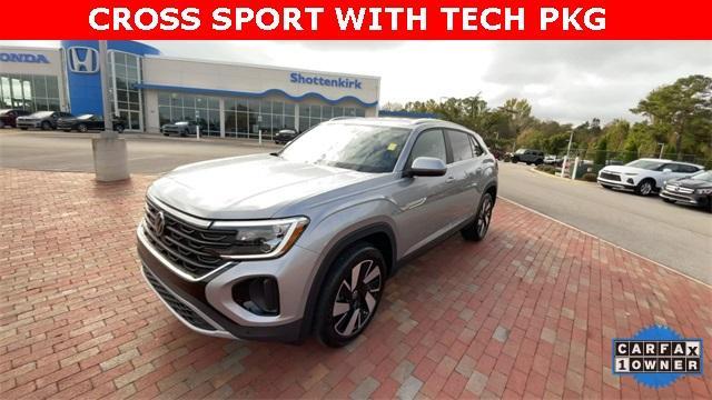 used 2024 Volkswagen Atlas Cross Sport car, priced at $35,988