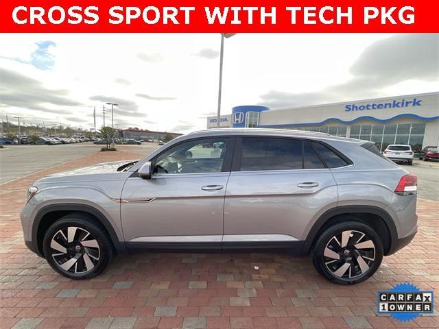 used 2024 Volkswagen Atlas Cross Sport car, priced at $35,988