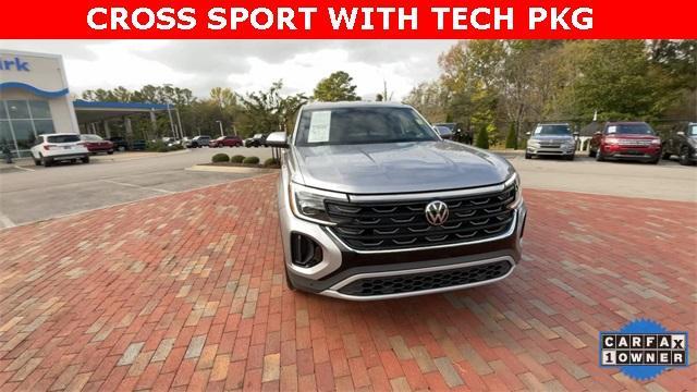 used 2024 Volkswagen Atlas Cross Sport car, priced at $35,988