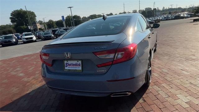 used 2022 Honda Accord car, priced at $27,301