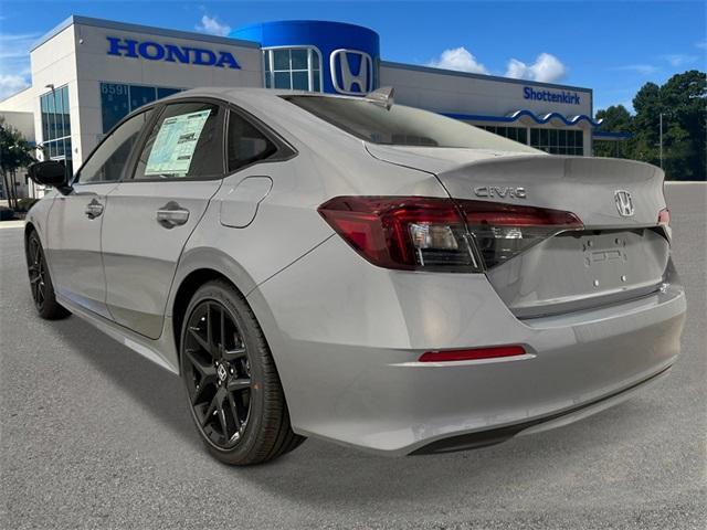 new 2025 Honda Civic car, priced at $27,800