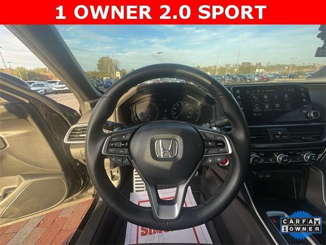 used 2021 Honda Accord car, priced at $27,988