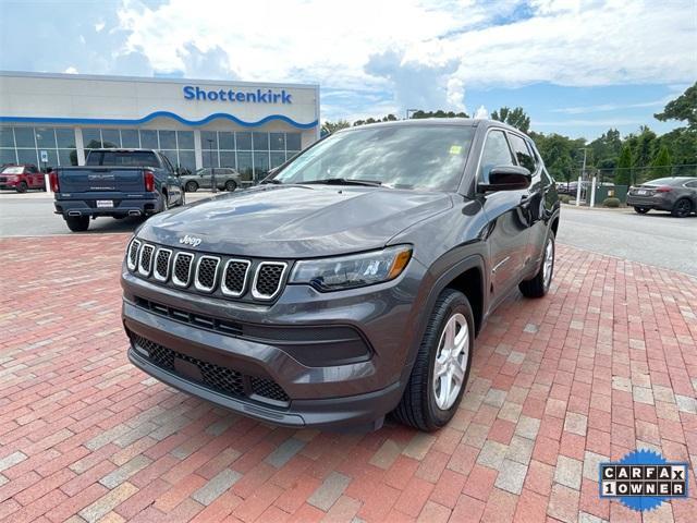 used 2023 Jeep Compass car, priced at $21,547