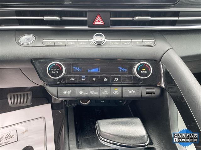 used 2022 Hyundai ELANTRA HEV car, priced at $15,888