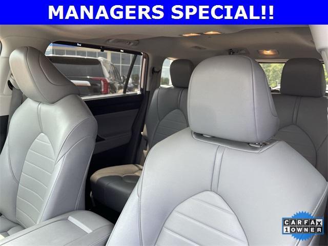 used 2021 Toyota Highlander car, priced at $29,949