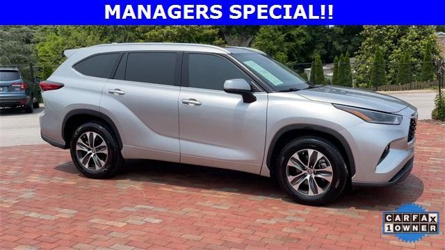 used 2021 Toyota Highlander car, priced at $29,949