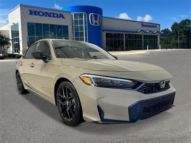 new 2025 Honda Civic car, priced at $29,055