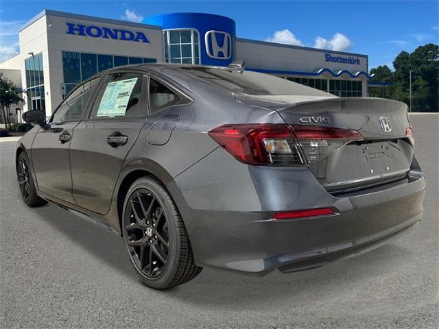 new 2025 Honda Civic car, priced at $27,345