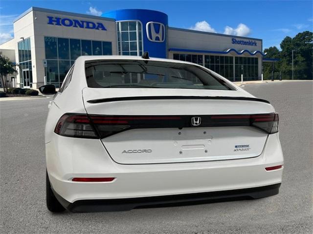 new 2024 Honda Accord Hybrid car, priced at $34,095