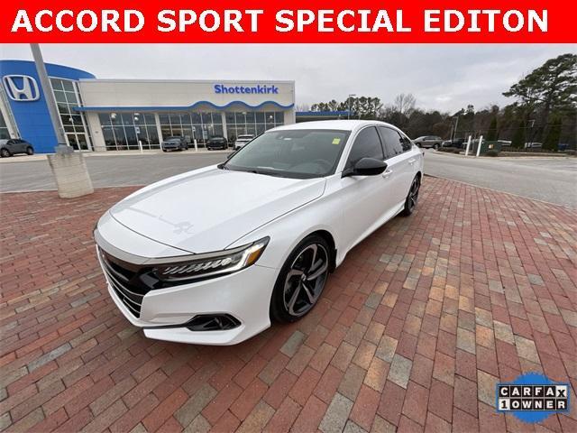 used 2021 Honda Accord car, priced at $23,988