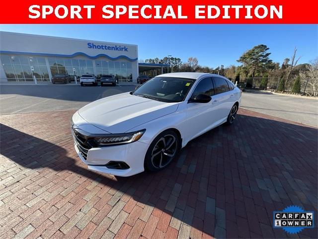 used 2021 Honda Accord car, priced at $24,407