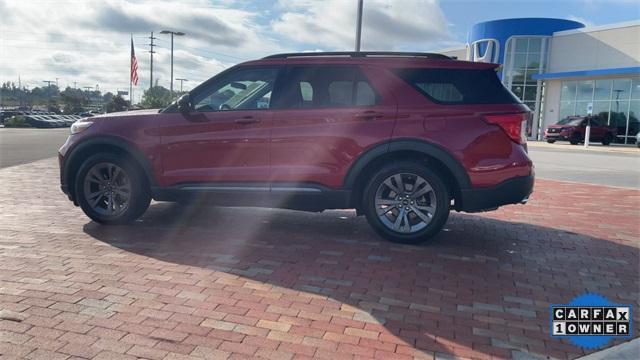 used 2022 Ford Explorer car, priced at $24,999